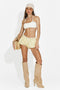 Pantaloncini donna gialli Akera Bogas