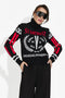 Maglione Nero Casual da Donna di Fabina Bogas