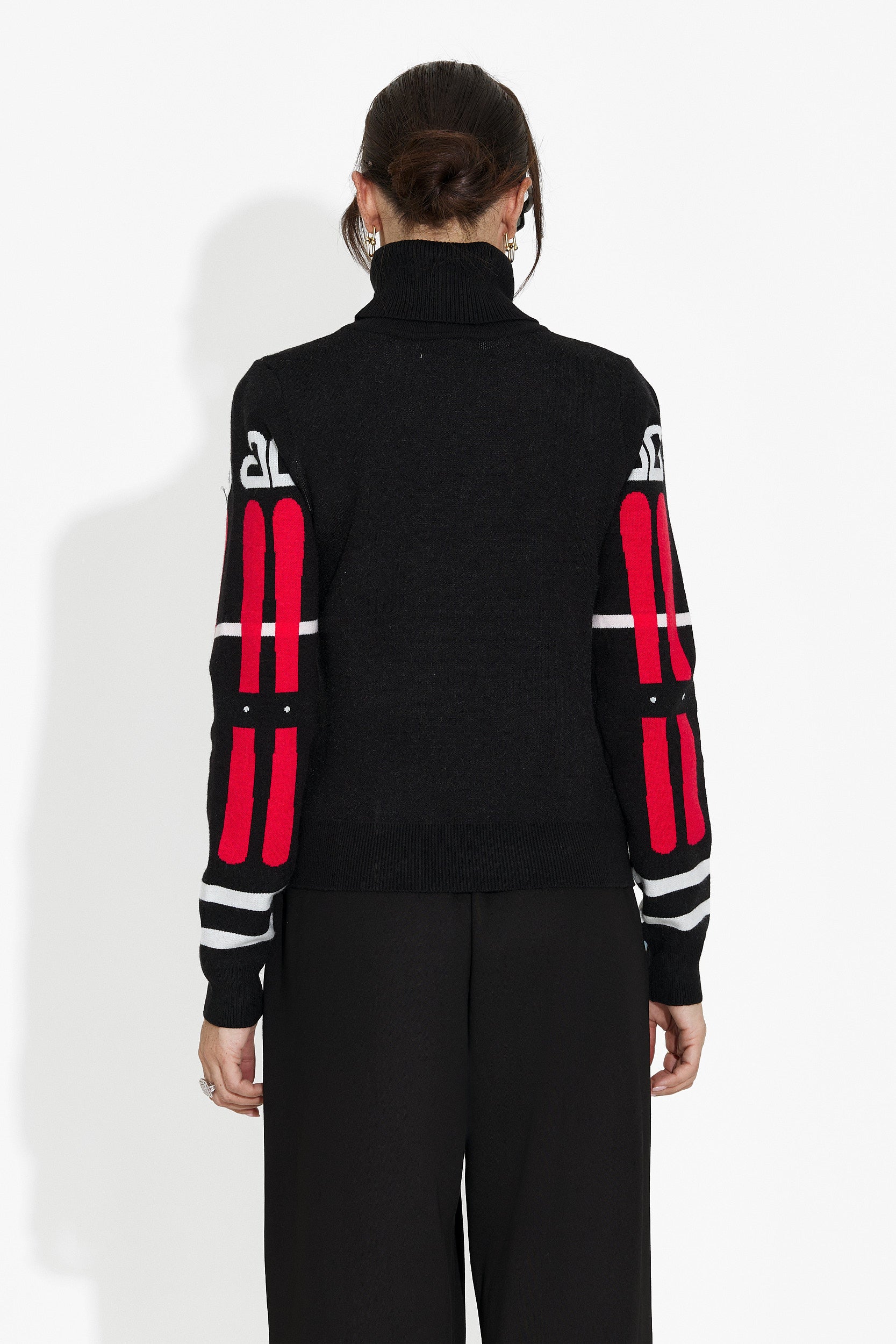 Maglione Nero Casual da Donna di Fabina Bogas