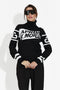 Maglione Casual Nero da Donna di Nelora Bogas