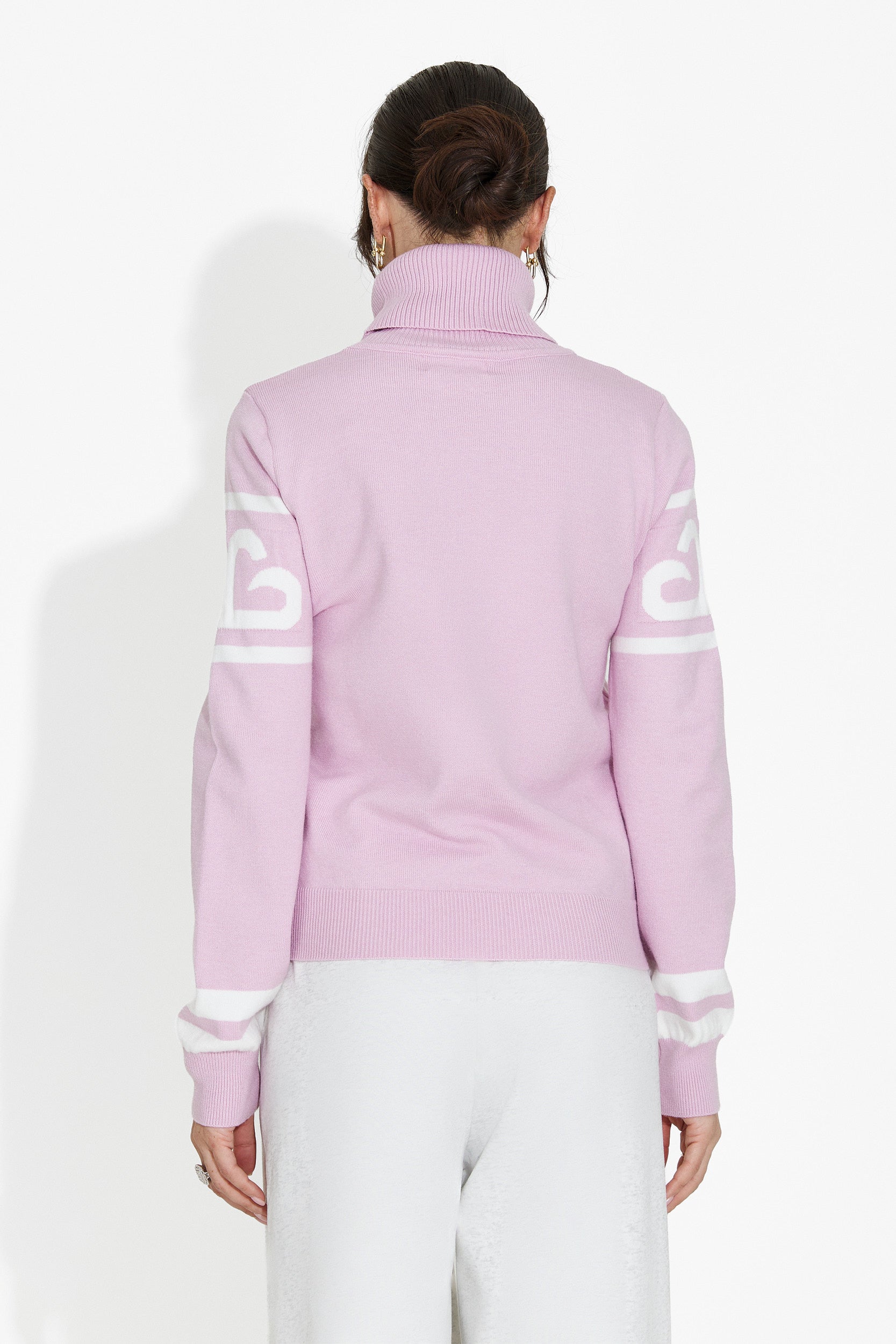 Maglione Rosa Casual da Donna di Nelora Bogas