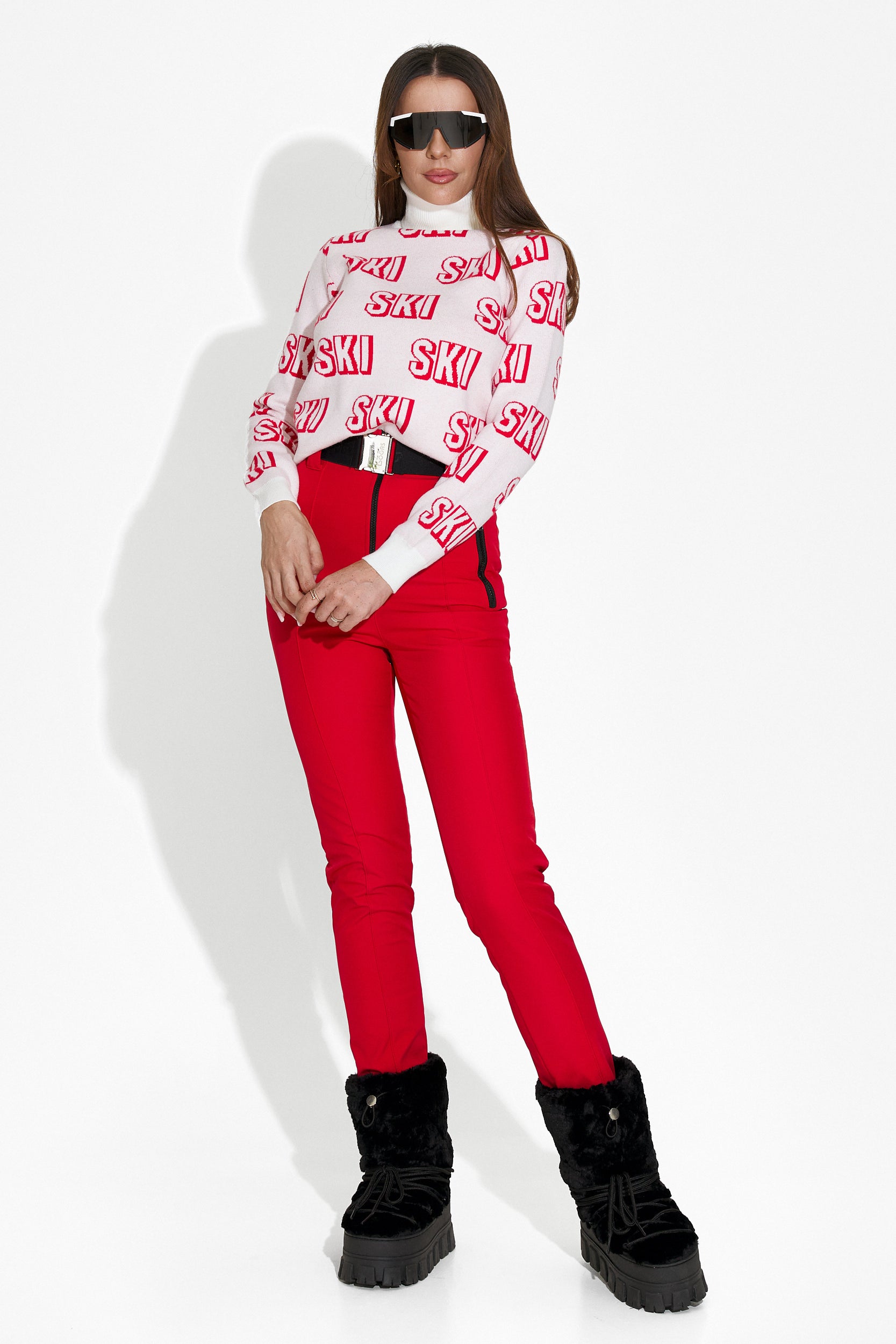 Maglione da Sci per Donna Bianco Caresia Bogas