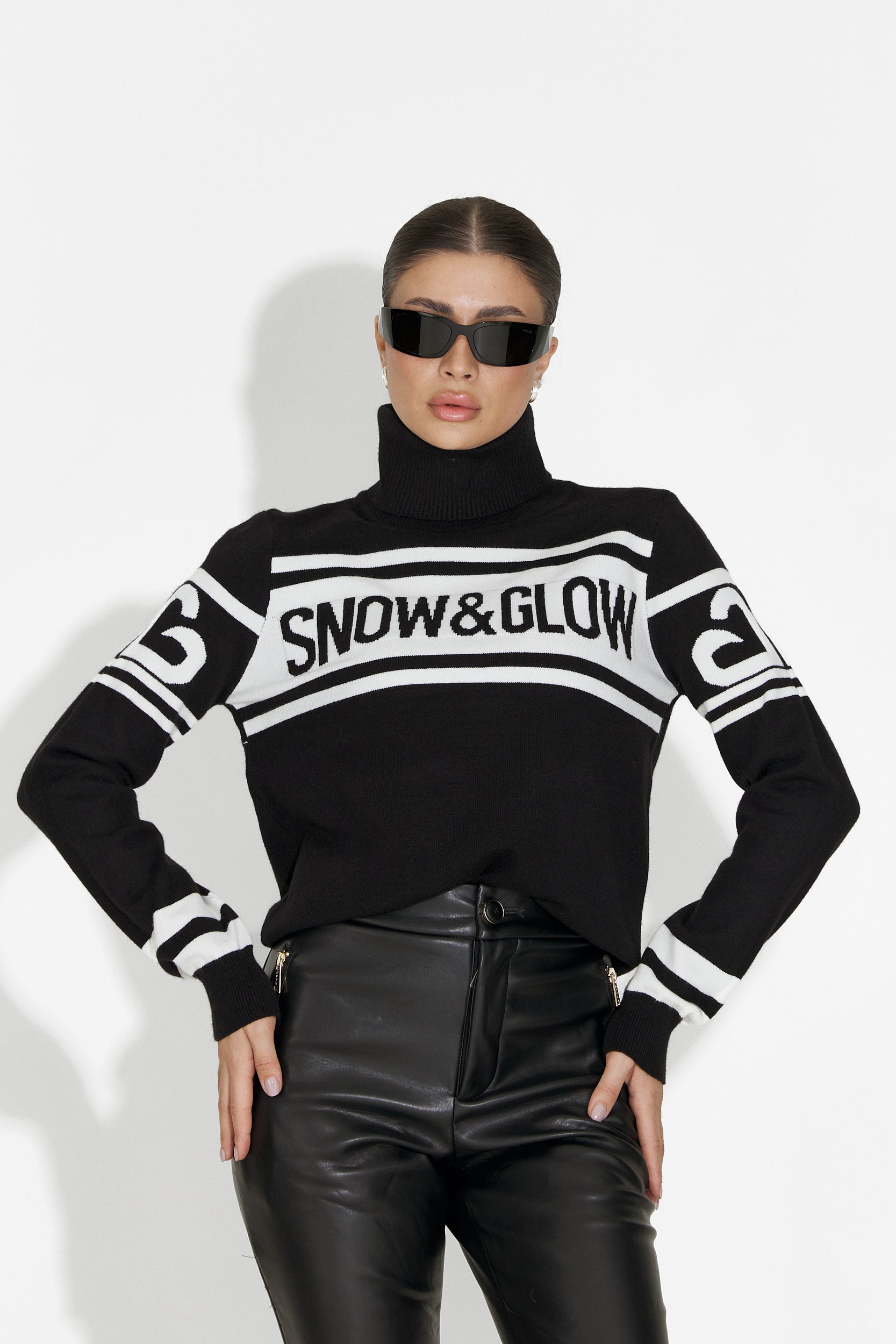 Maglione da Sci Nero Clyra Bogas per Donne