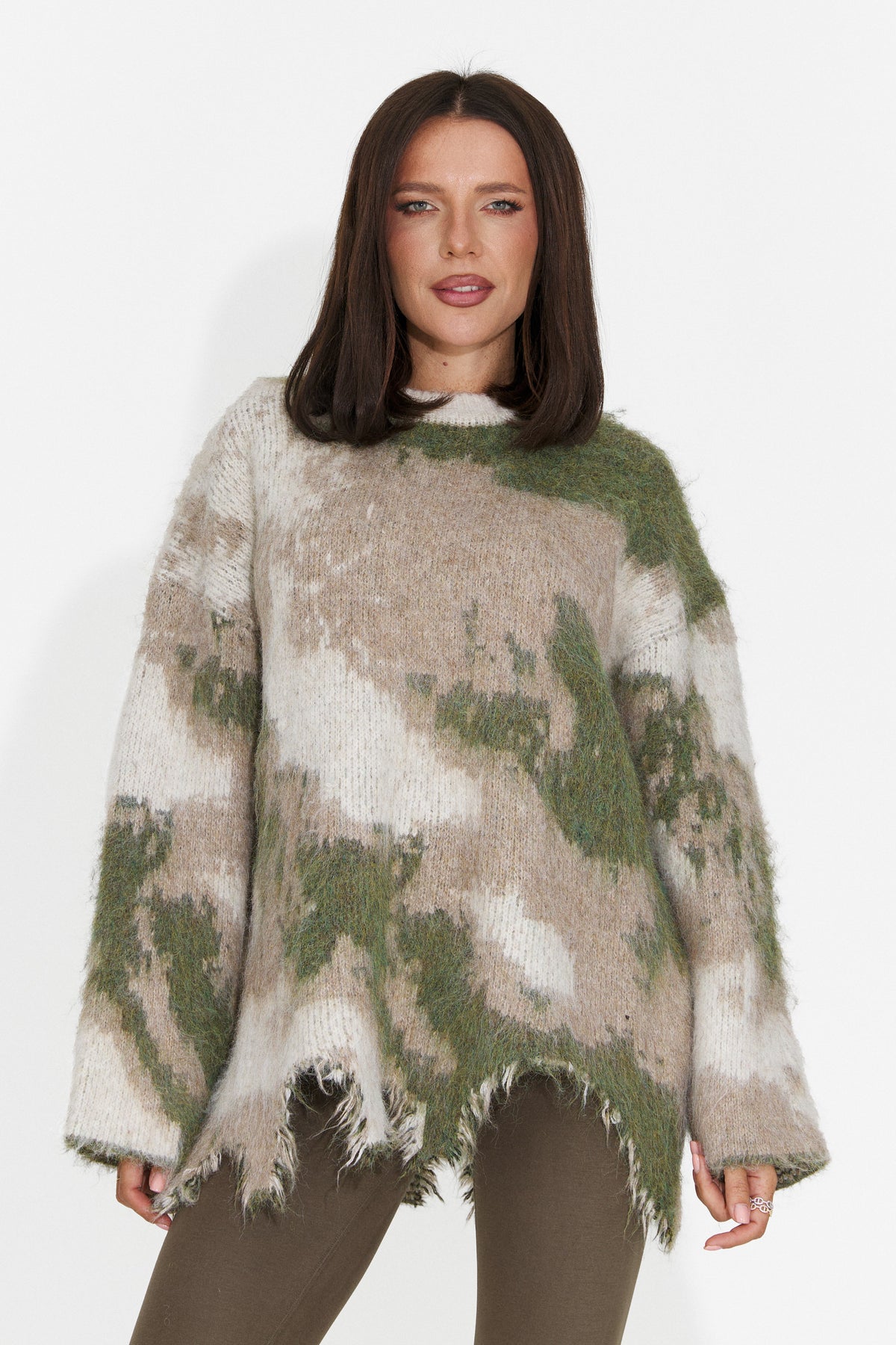 Pulover verde Lasleva Bogas