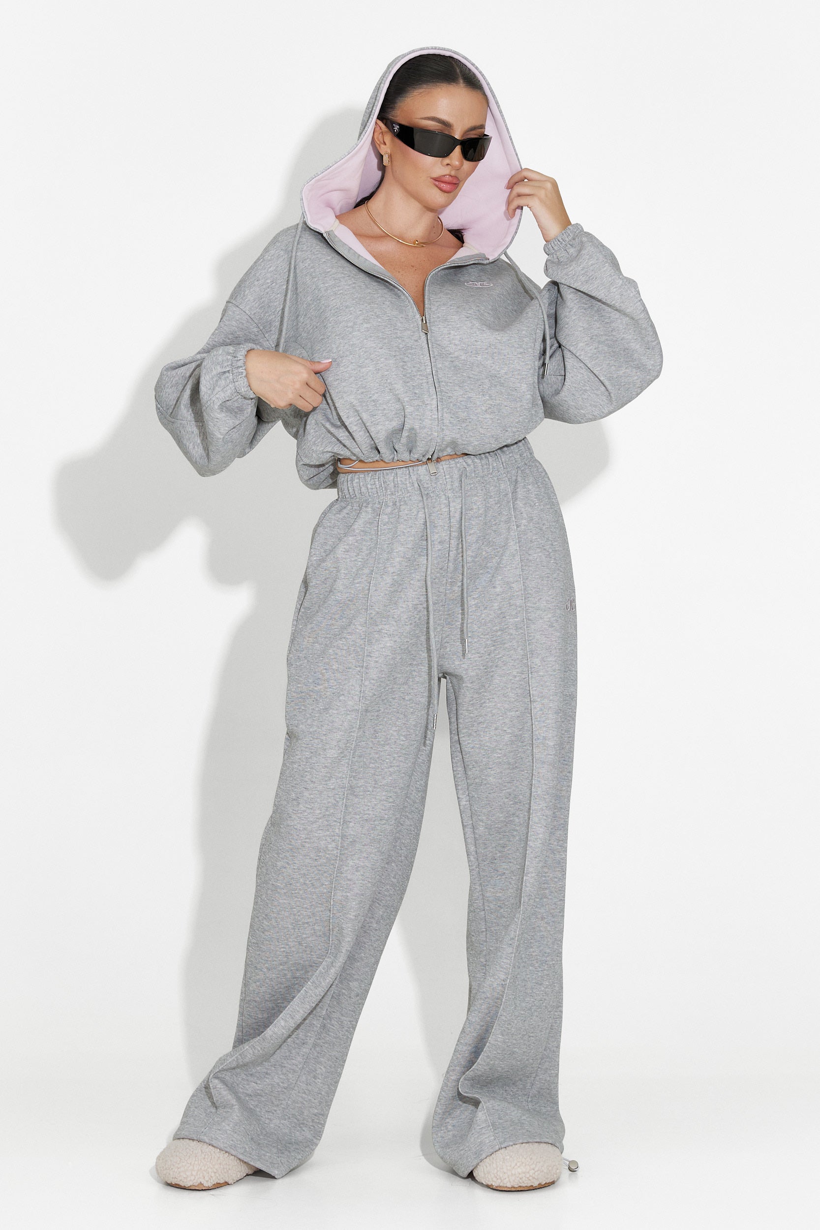 Reica Bogas Casual Grigio Allenamento da Donna