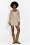 Abito Casual Beige da Donna Nesie Bogas