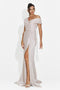 Abito Lungo Beige da Donna di Wagner Bogas