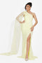 Lungo Vestito Giallo da Donna di Heliena Bogas