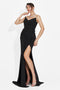 Lungo Vestito Nero da Donna di Baty Bogas