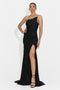 Lungo Vestito Nero da Donna di Jule Bogas