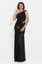 Rochie dama lunga neagra Katja Bogas