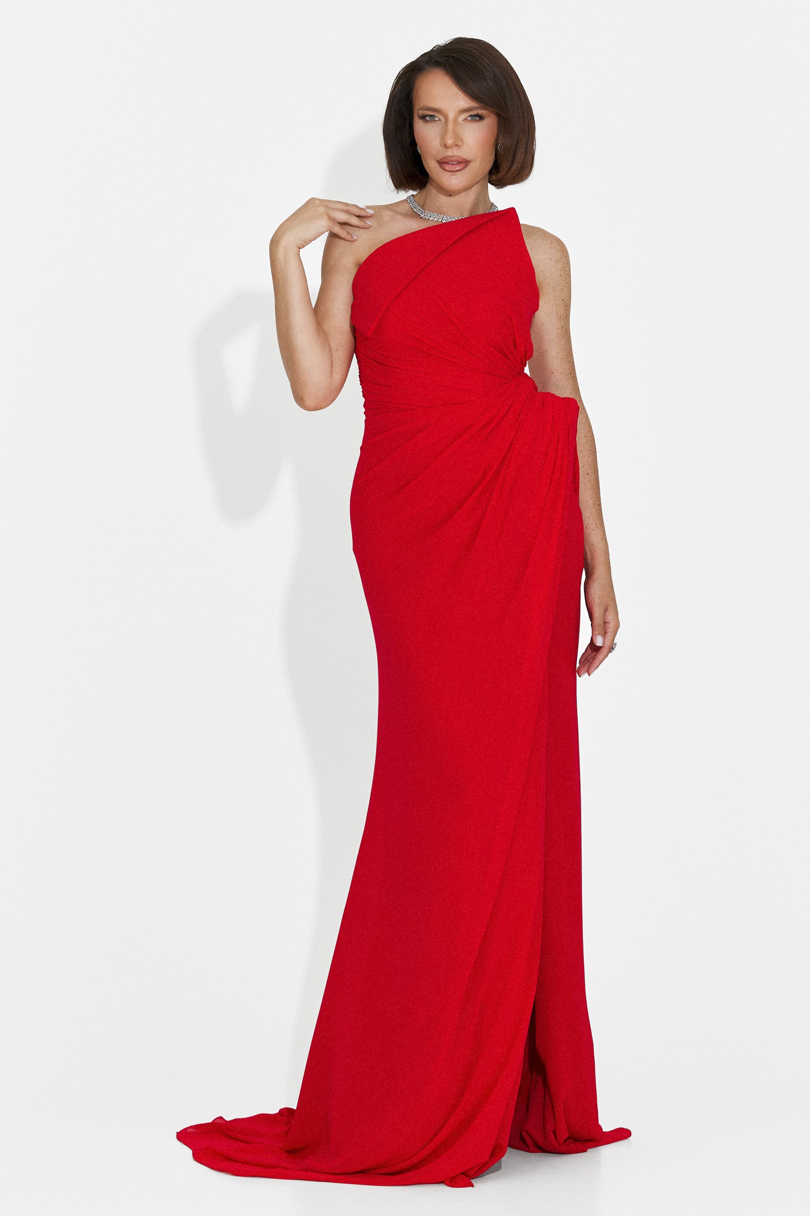 Lungo Vestito Rosso da Donna di Felina Bogas