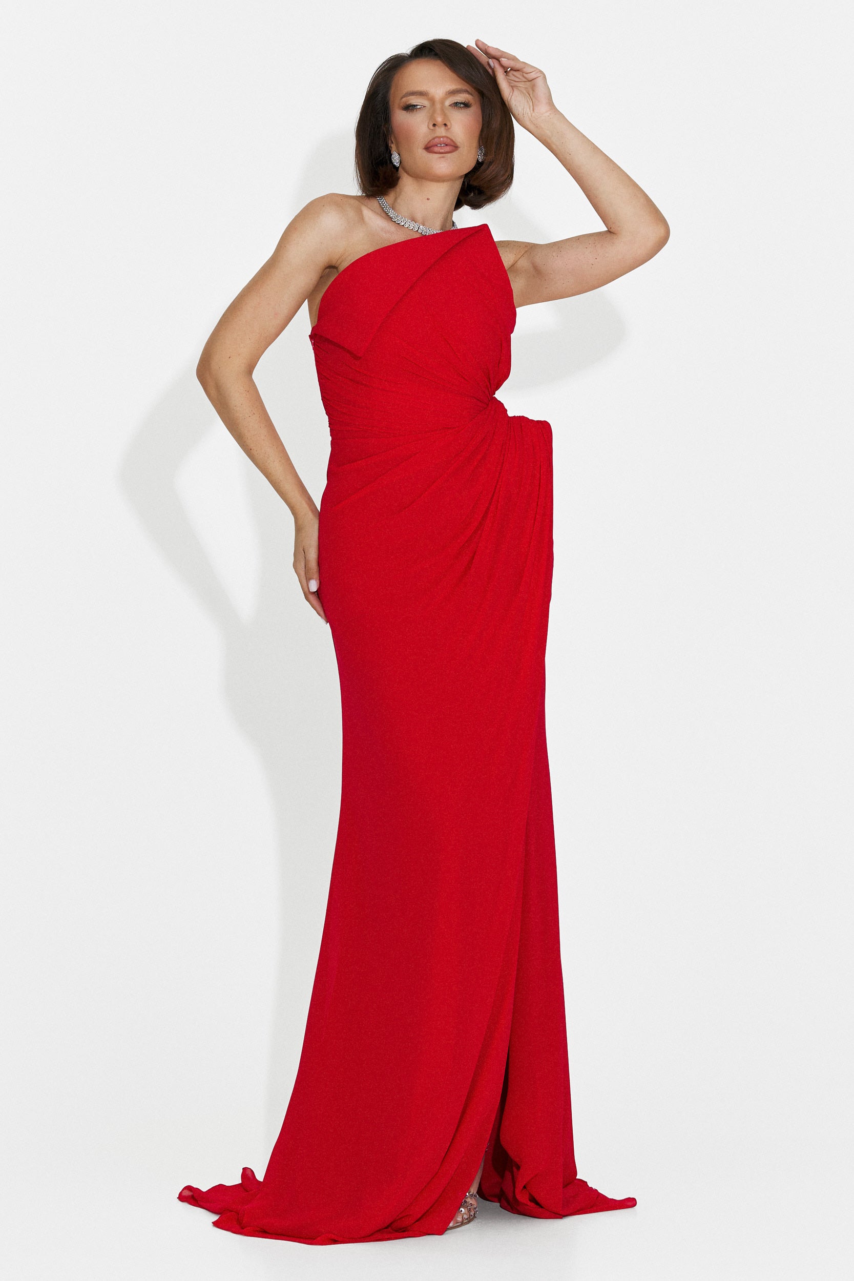 Lungo Vestito Rosso da Donna di Felina Bogas