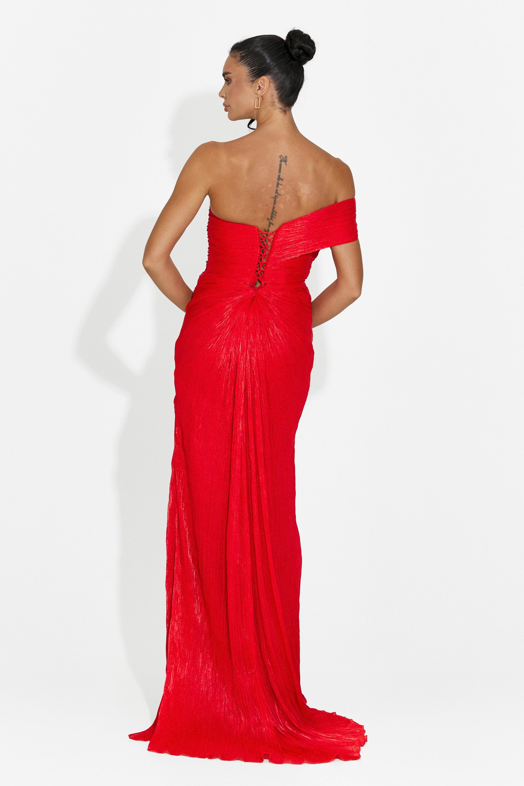 Vestito donna lungo rosso Schmidt Bogas