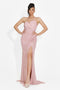 Lungo Vestito Rosa da Donna di Mendosa Bogas