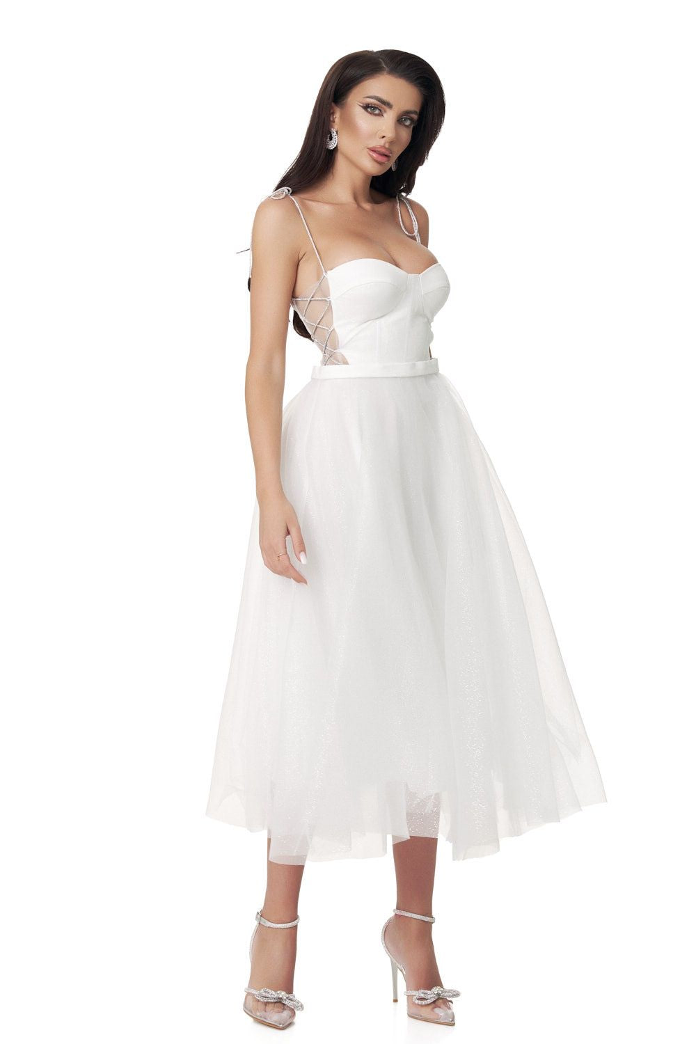 La calda signora bianca media Yuriko Bogas
