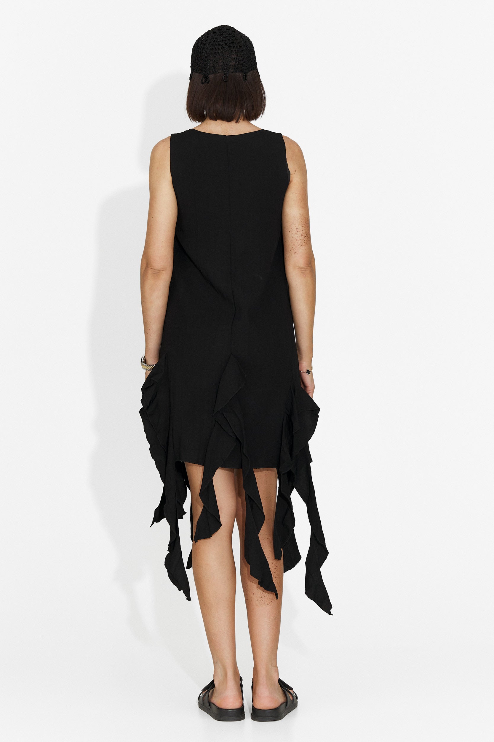Rochie dama medie neagra Emetia Bogas