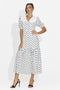 Abito donna midi bianco Anita Bogas