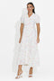 Abito donna midi bianco Oliania Bogas