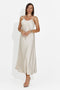 Abito donna midi beige Zimia Bogas