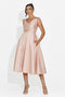 Abito donna midi rosa Ayanda Bogas