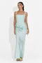 Vestito donna midi verde Kaviala Bogas