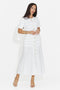 Vestito Bianco Corto da Donna di Bikona Bogas