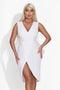 Abito corto bianco da donna Camyla Bogas