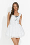 Vestito donna corto bianco Champana Bogas