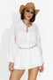 Vestito Bianco Corto da Donna di Olivera Bogas