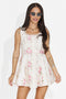 Vestito Bianco Corto da Donna di Simniru Bogas