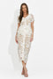Vestito donna corto beige Akaria Bogas
