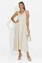 Vestito corto da donna beige Clarinia Bogas