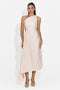 Vestito donna corto beige Delimia Bogas