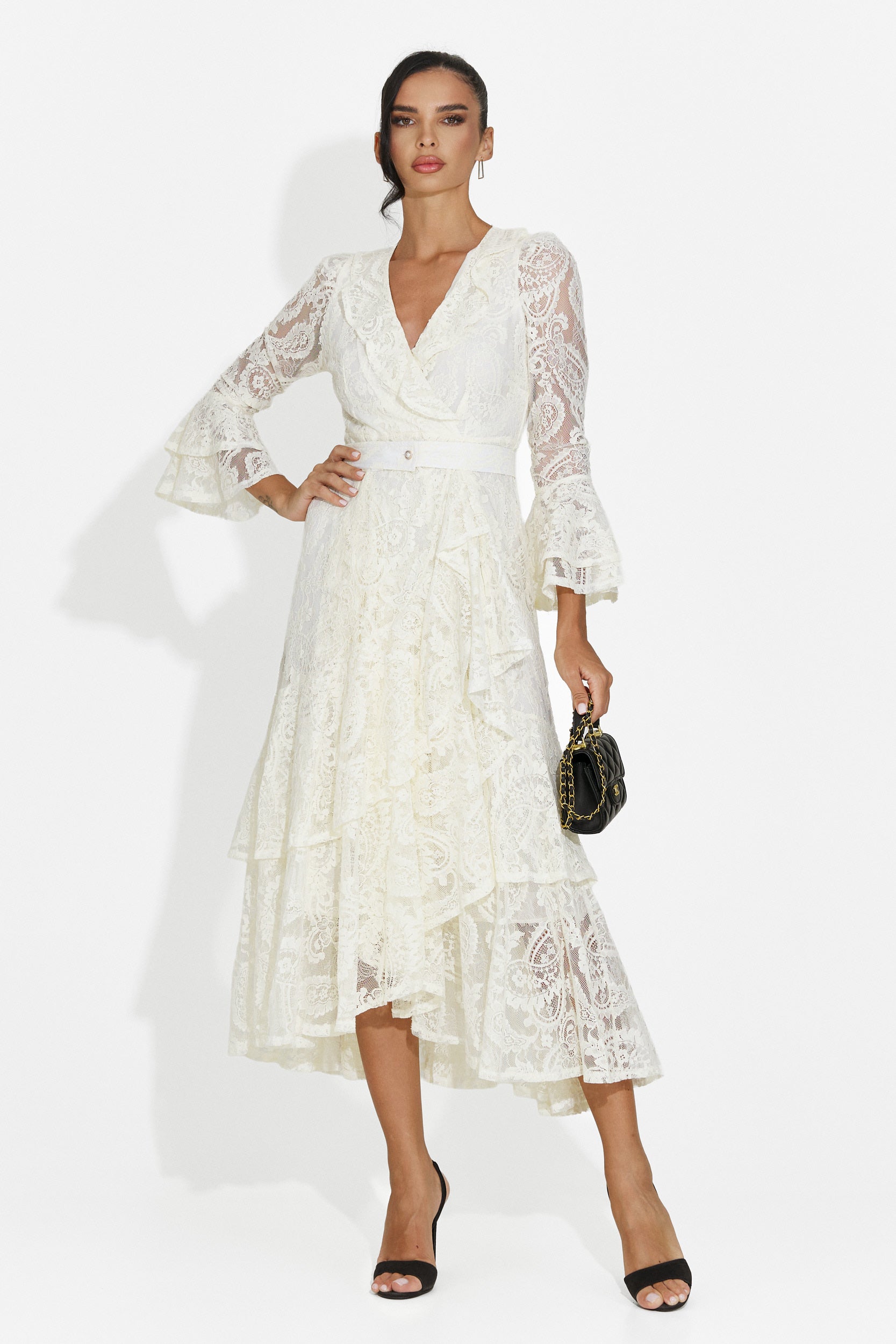 Abito donna corto beige Nariam Bogas