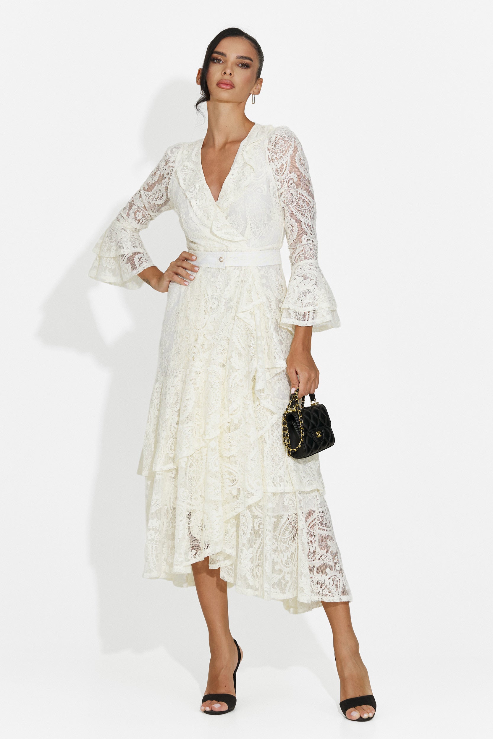 Abito donna corto beige Nariam Bogas