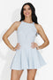 Vestito Corto Blu da Donna di Nedea Bogas
