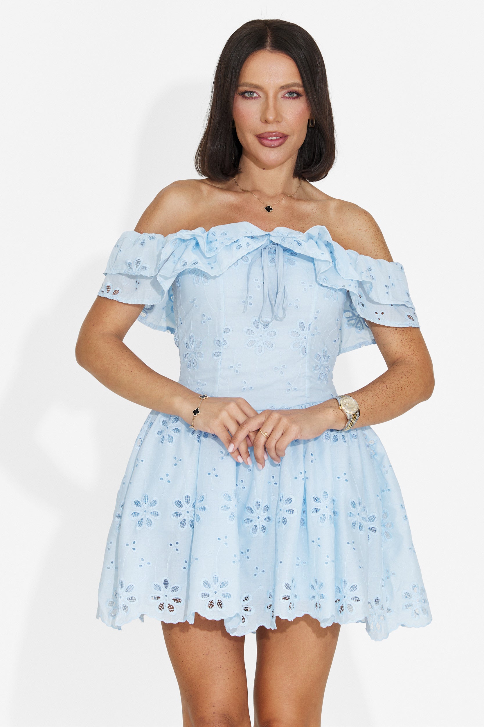 Rochie dama scurta bleu Yermosa Bogas