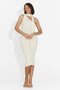 Rochie dama scurta crem Corelay Bogas