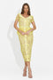 Vestito donna corto giallo Akaria Bogas