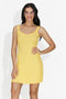 Vestito Giallo Corto da Donna di Kiaya Bogas