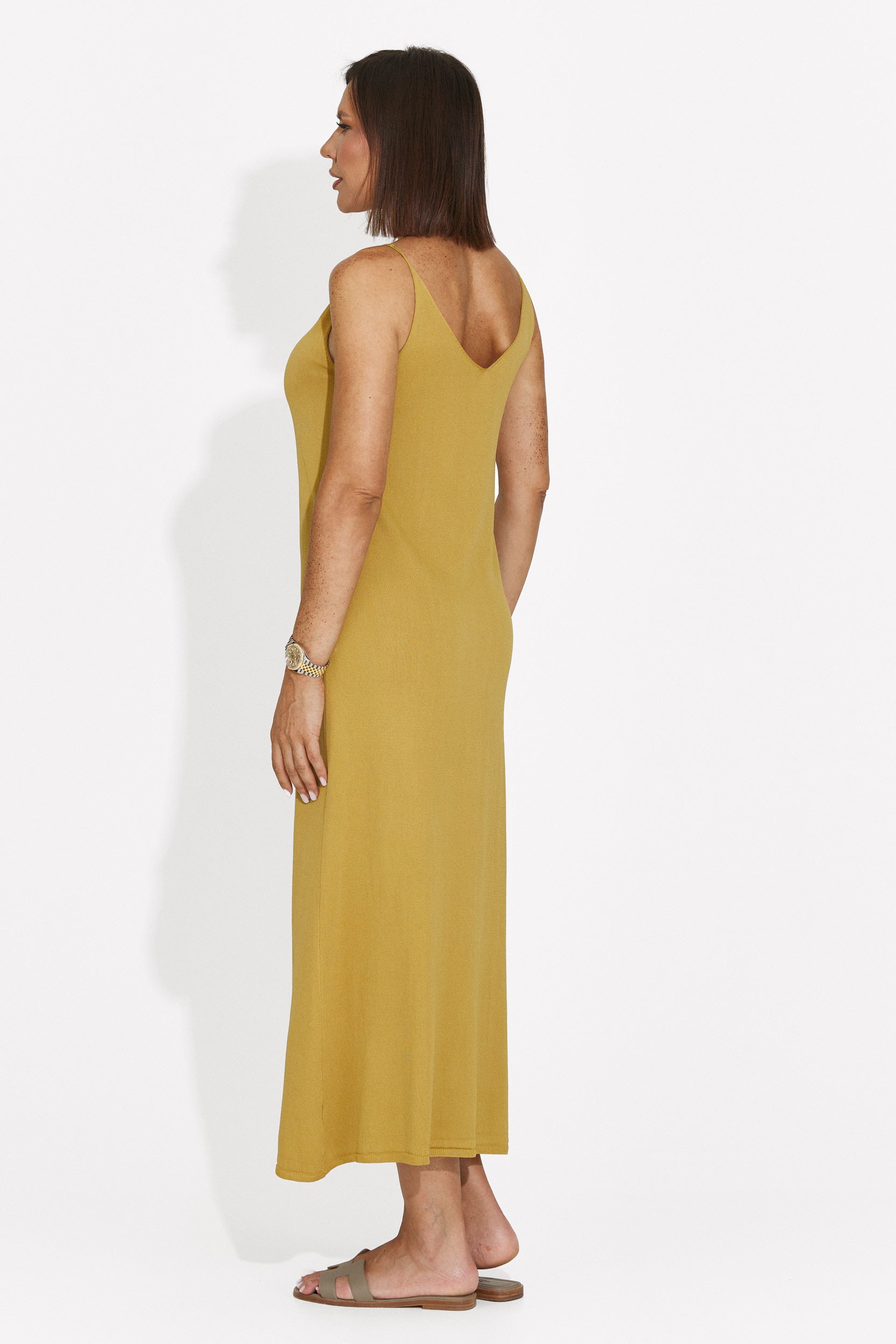 Vestito donna corto giallo Liorna Bogas