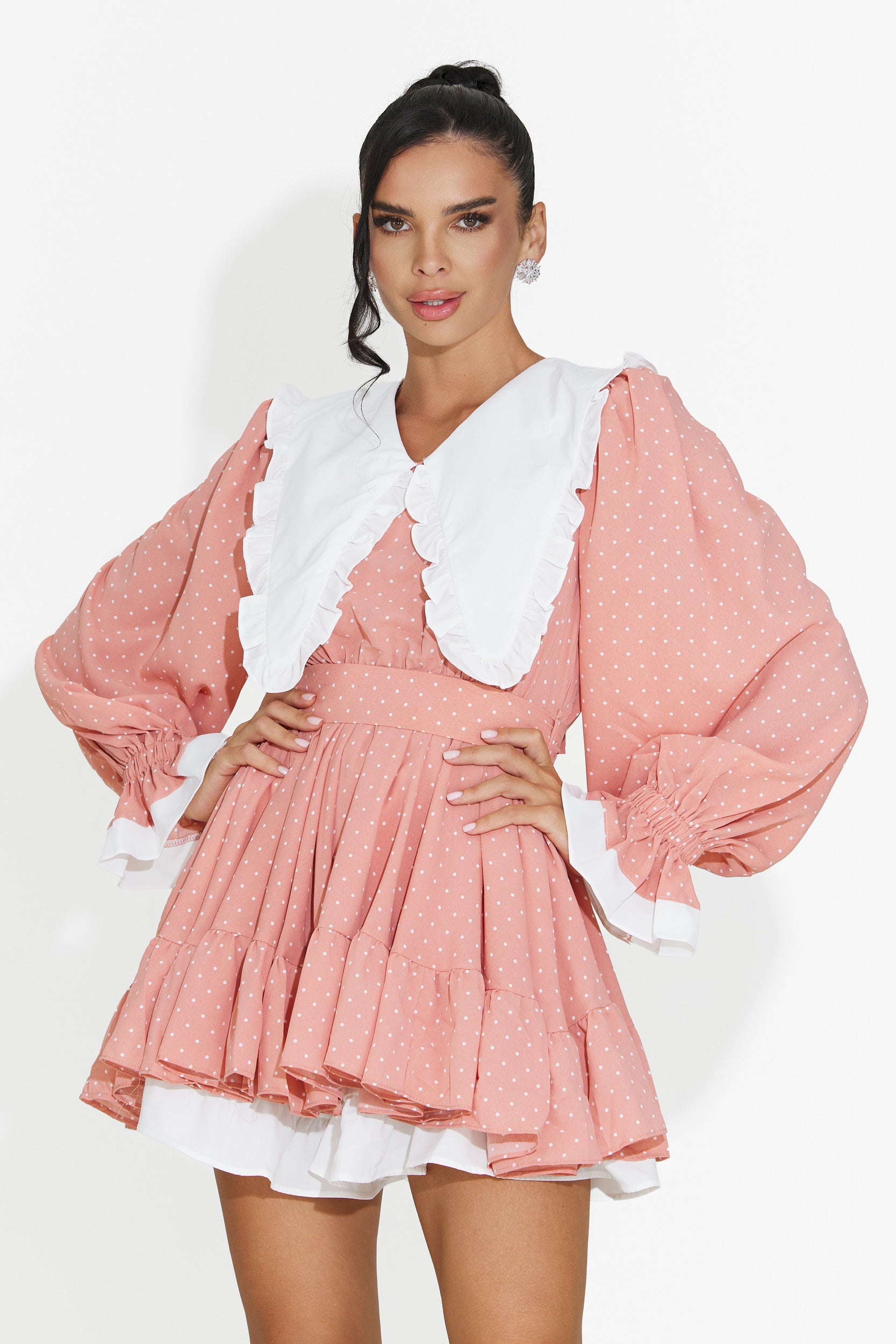 Abito donna corto pesca Yucana Bogas