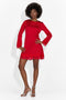 Breve Vestito Rosso da Donna di Olmaria Bogas