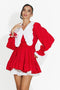 Abito donna corto rosso Yucana Bogas