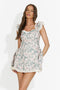 Vestito Verde Corto da Donna di Hisuka Bogas