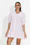 Abito donna tipo camicia corto rosa Dolima Bogas