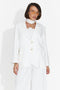 Blazer Casual Bianco da Donna di Foxglove Bogas