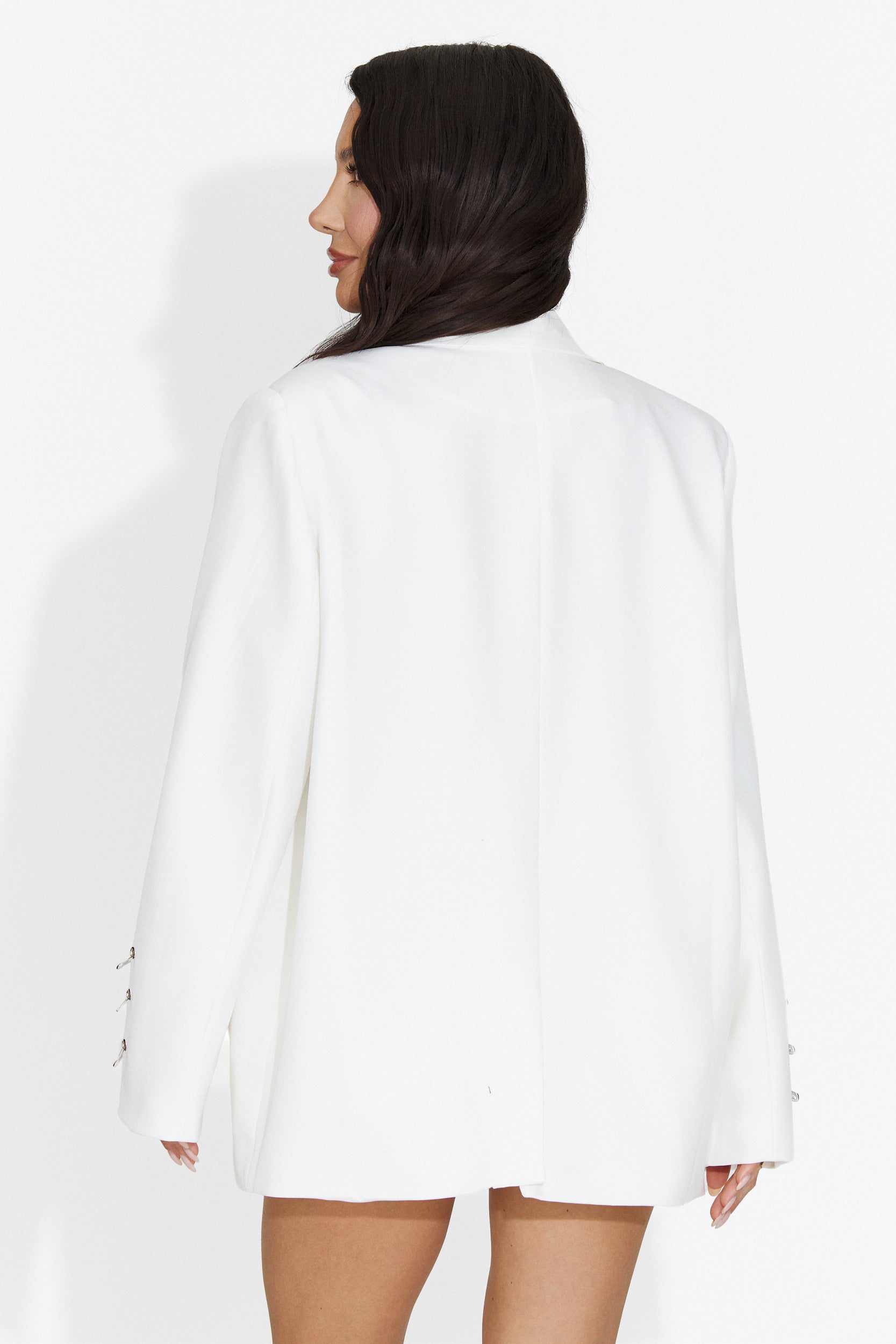 Elegante blazer bianco da donna Esinty Bogas