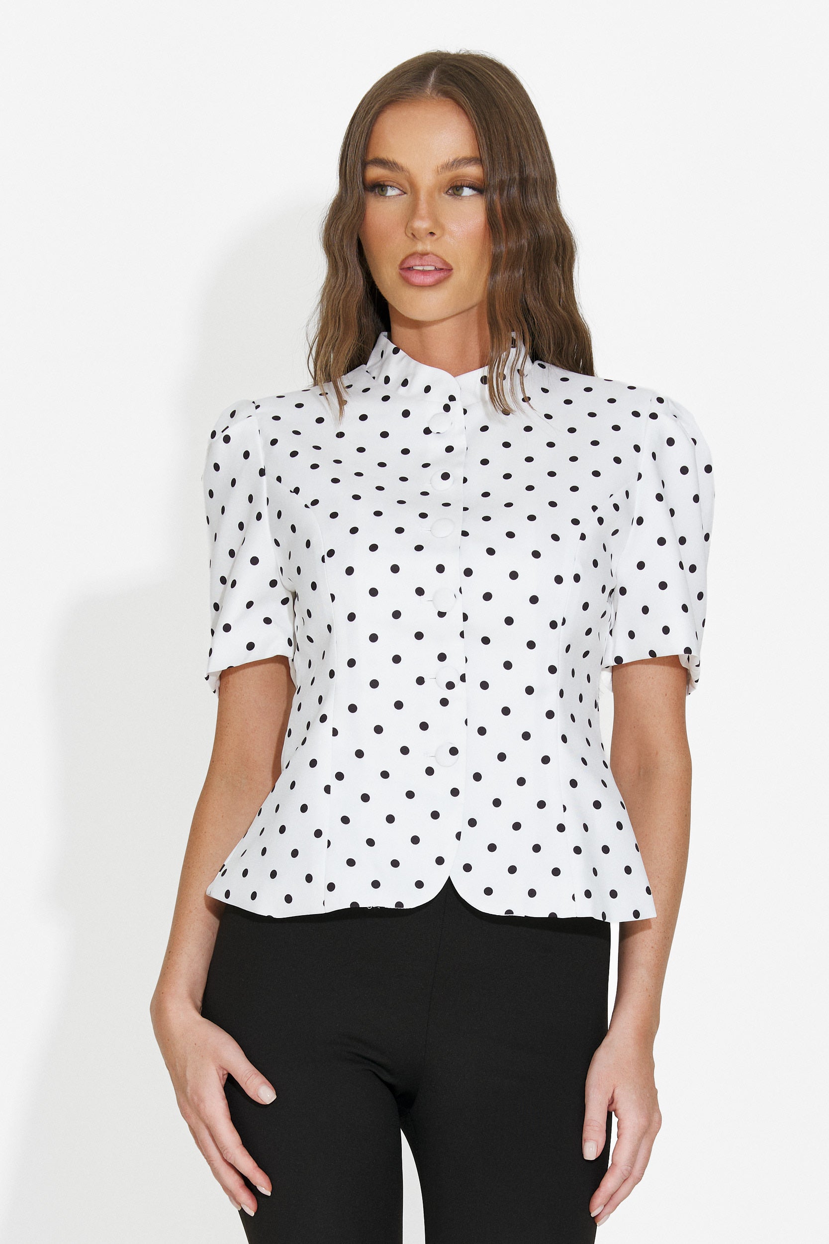 Blazer elegante da donna bianco Jaylena Bogas